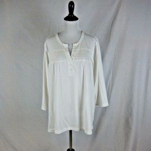Anthony Richards  White Tee Shirt Size 18 / 20